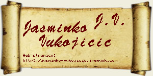 Jasminko Vukojičić vizit kartica